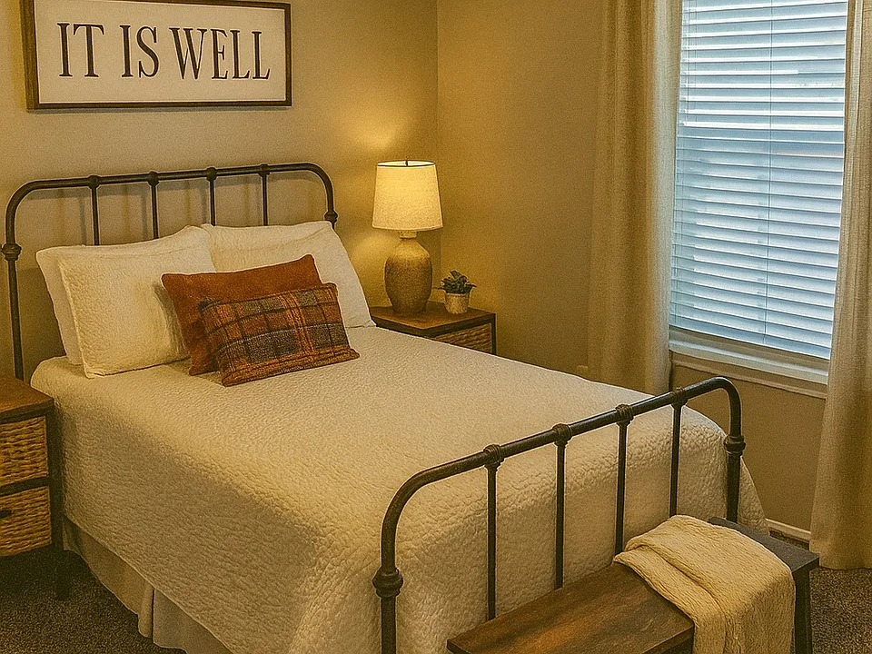 ONE BEDROOM FLOOR PLAN BEDROOM