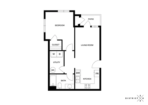 Floor plan 1X1