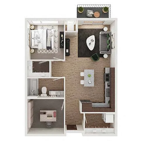 Floor plan The Lookout