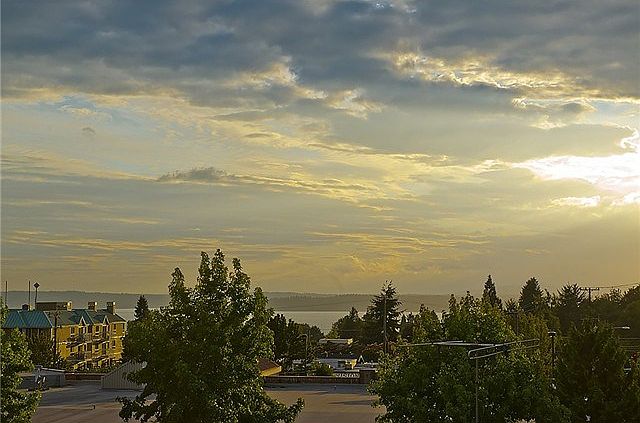 Very nice views!  Plus a location close to shopping, coffee, res