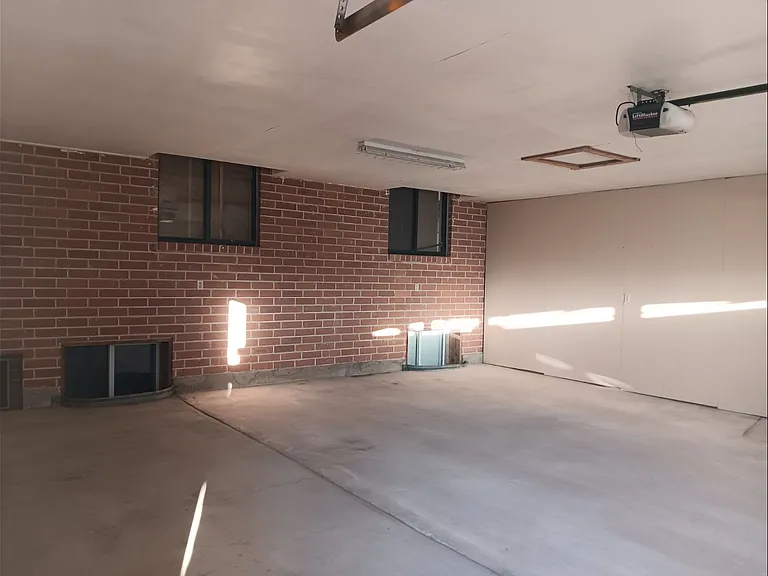 Inside of Spacious, Private 2-Car Garage