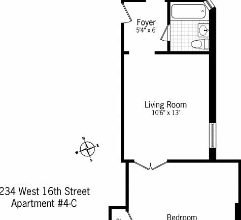 2nd image of 234 W 16th St APT 4C