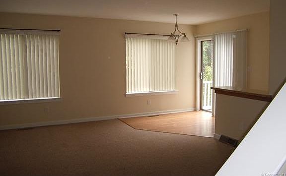 View of Living room and din...