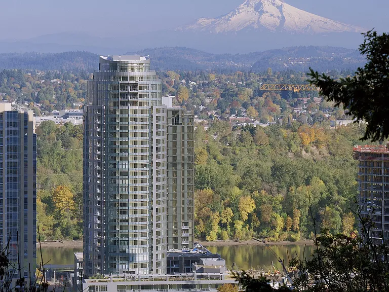 Incredible views of Mount Hood and Mount St. Helens.