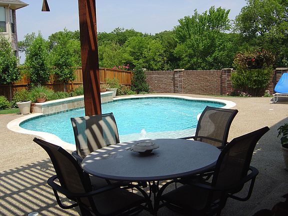 saline heated pool