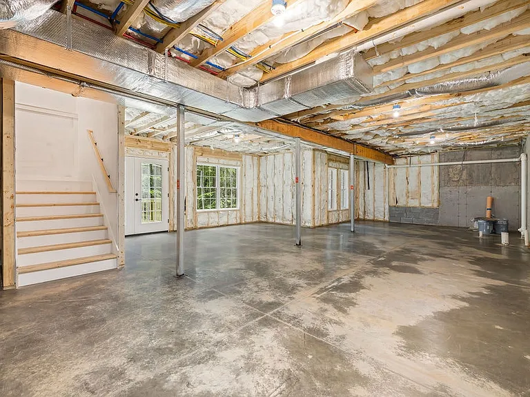 Unfinished basement