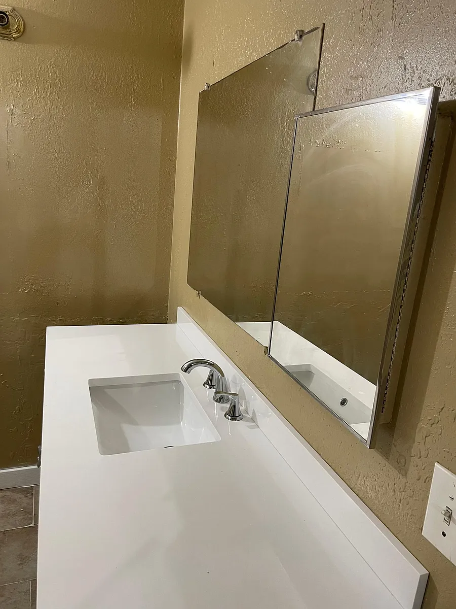 Main bathroom with new vanities - 1968 W 23rd St