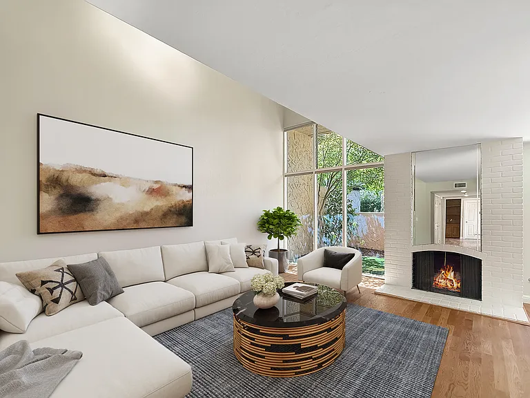 Living Room - Virtually Staged