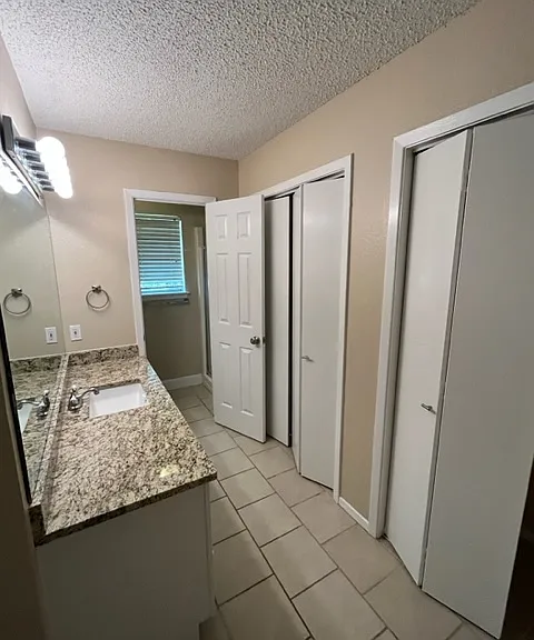 master bath vanity and closets