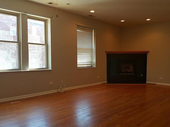 Living room with gas fireplace