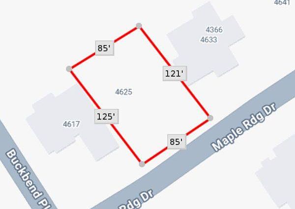 2nd image of 4625 Maple Ridge Dr Lot 2