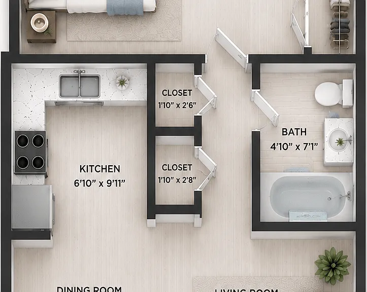 Sheridan South Apts — Photo 15
