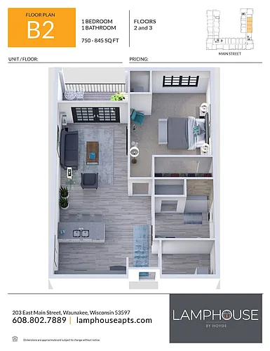 Floor plan B2