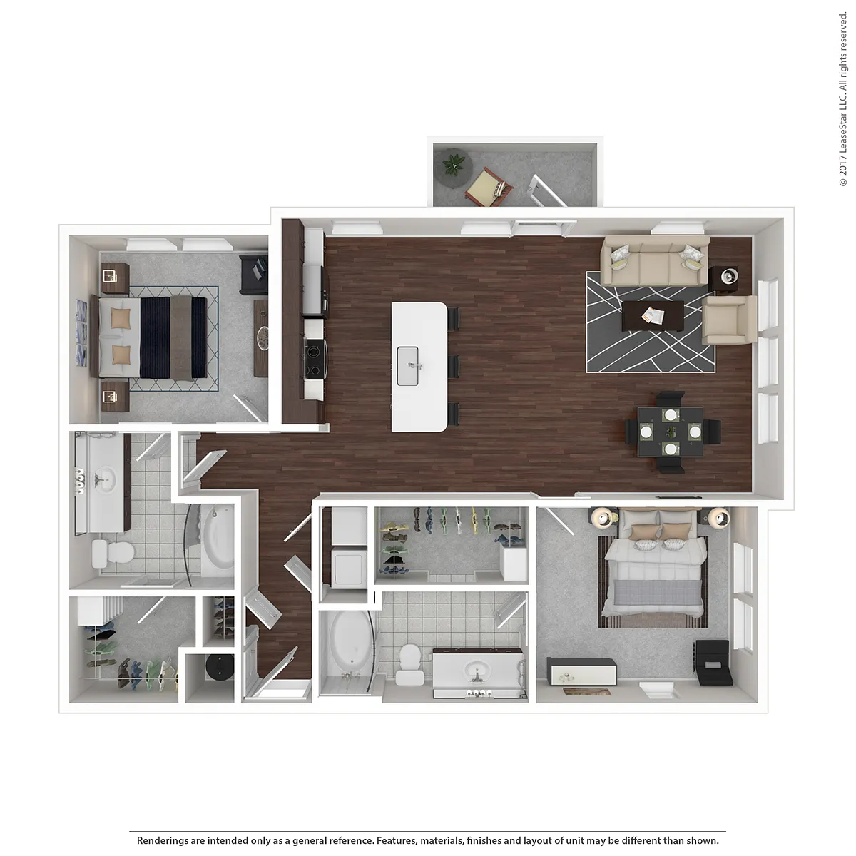 Floor plan 2X2