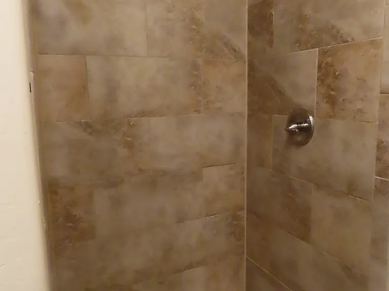 shower in bath
