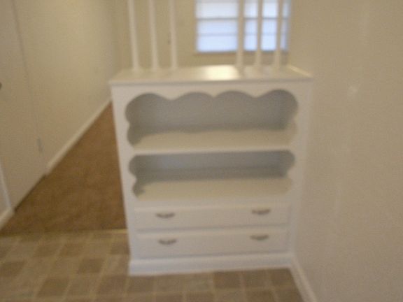 Built - in between living and dining areas