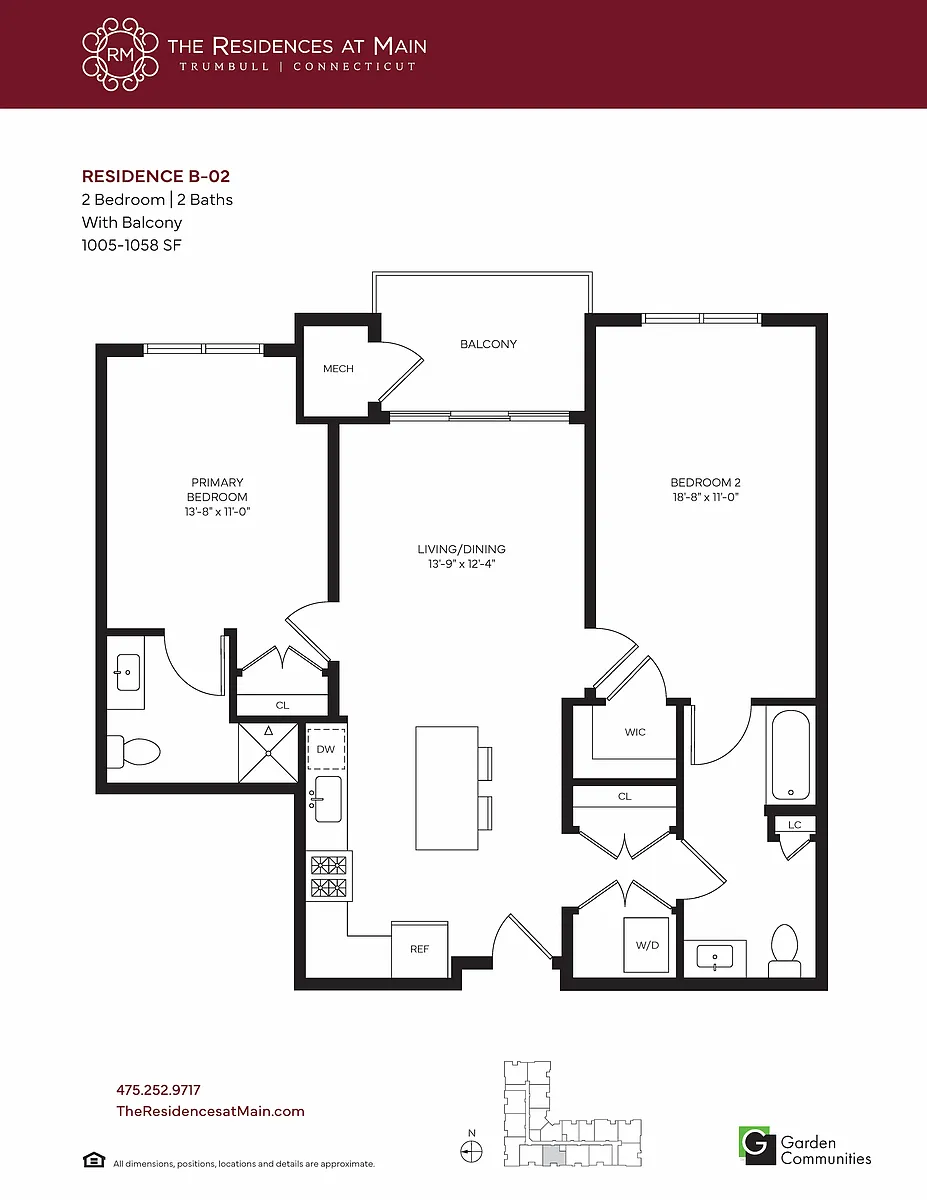 Floor plan $2.71/sq.ft. - B-02