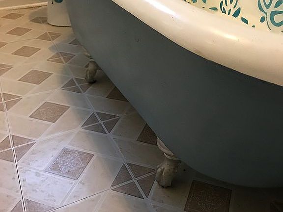 Original claw foot tub
