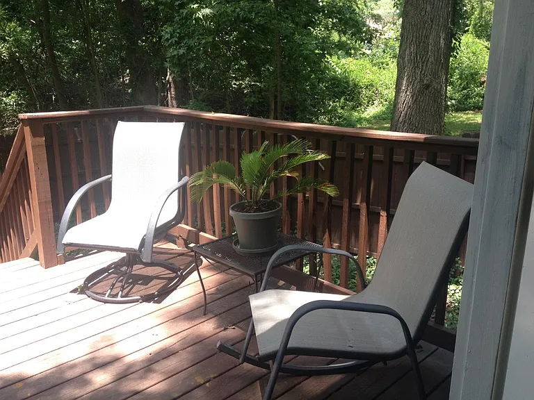 Back deck