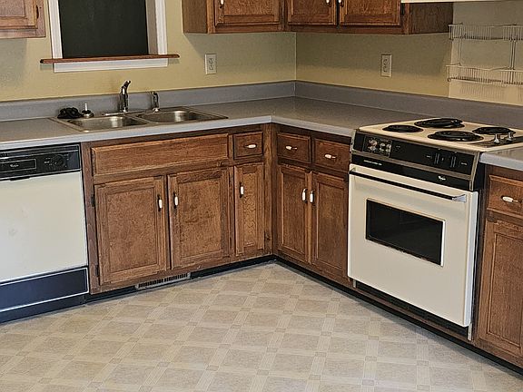Large kitchen with lots of cabinets and huge pantry
