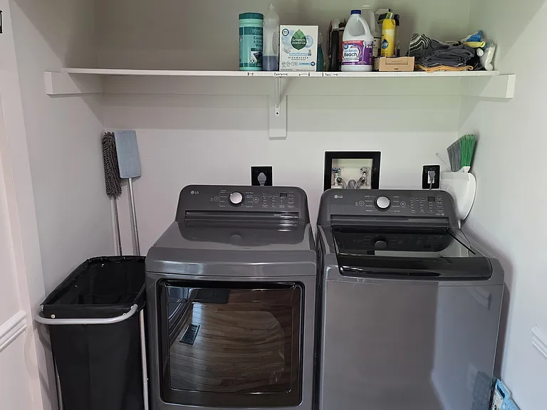 Washer and dryer