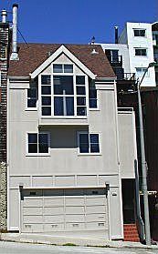 full 2 car garage w/storage 