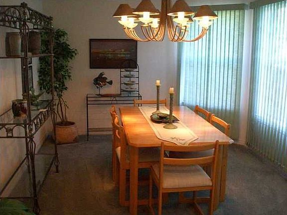Formal dining area
