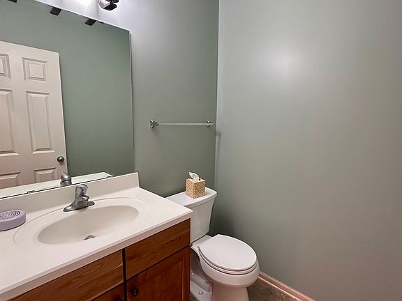 1/2 Bath off Kitchen