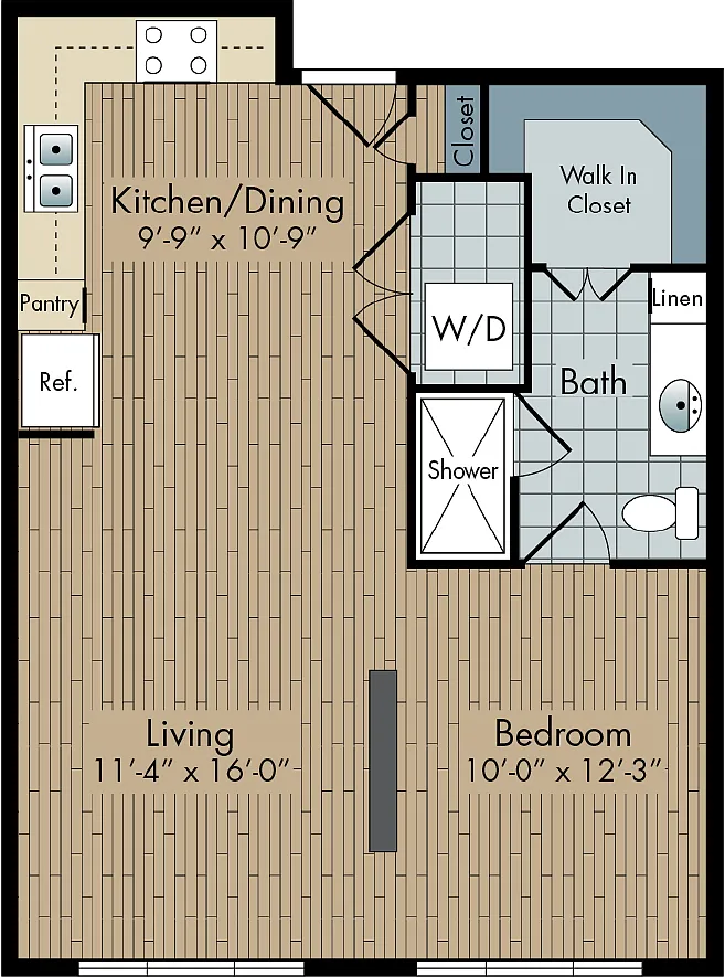 Floor plan EF1