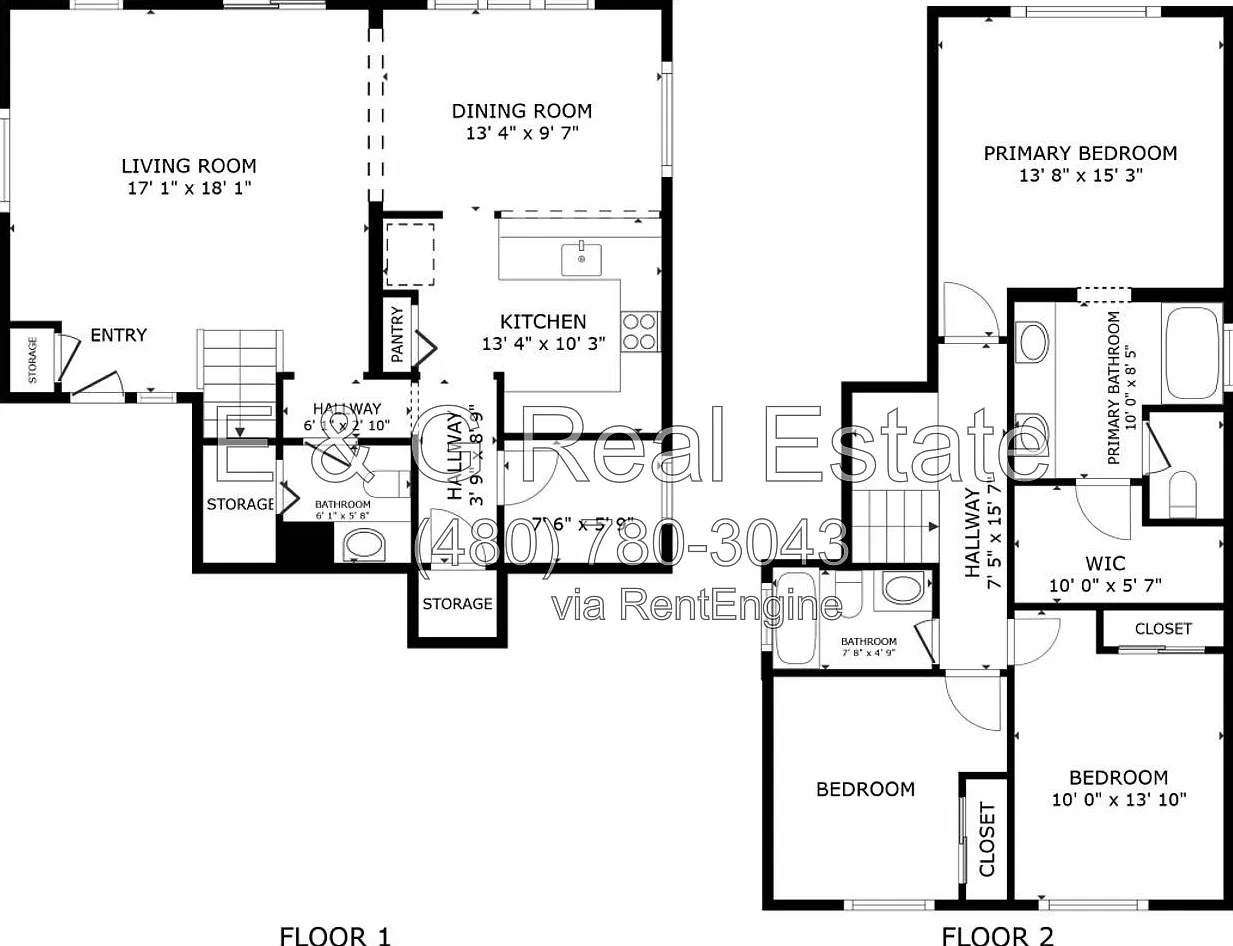 3 bed, 2.5 bath, 1521 sqft, $1,895 — Photo 4