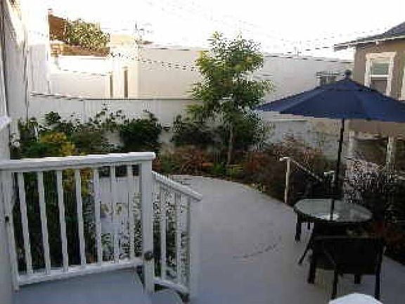 Front Door & Patio Area