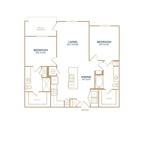 Floor plan B1