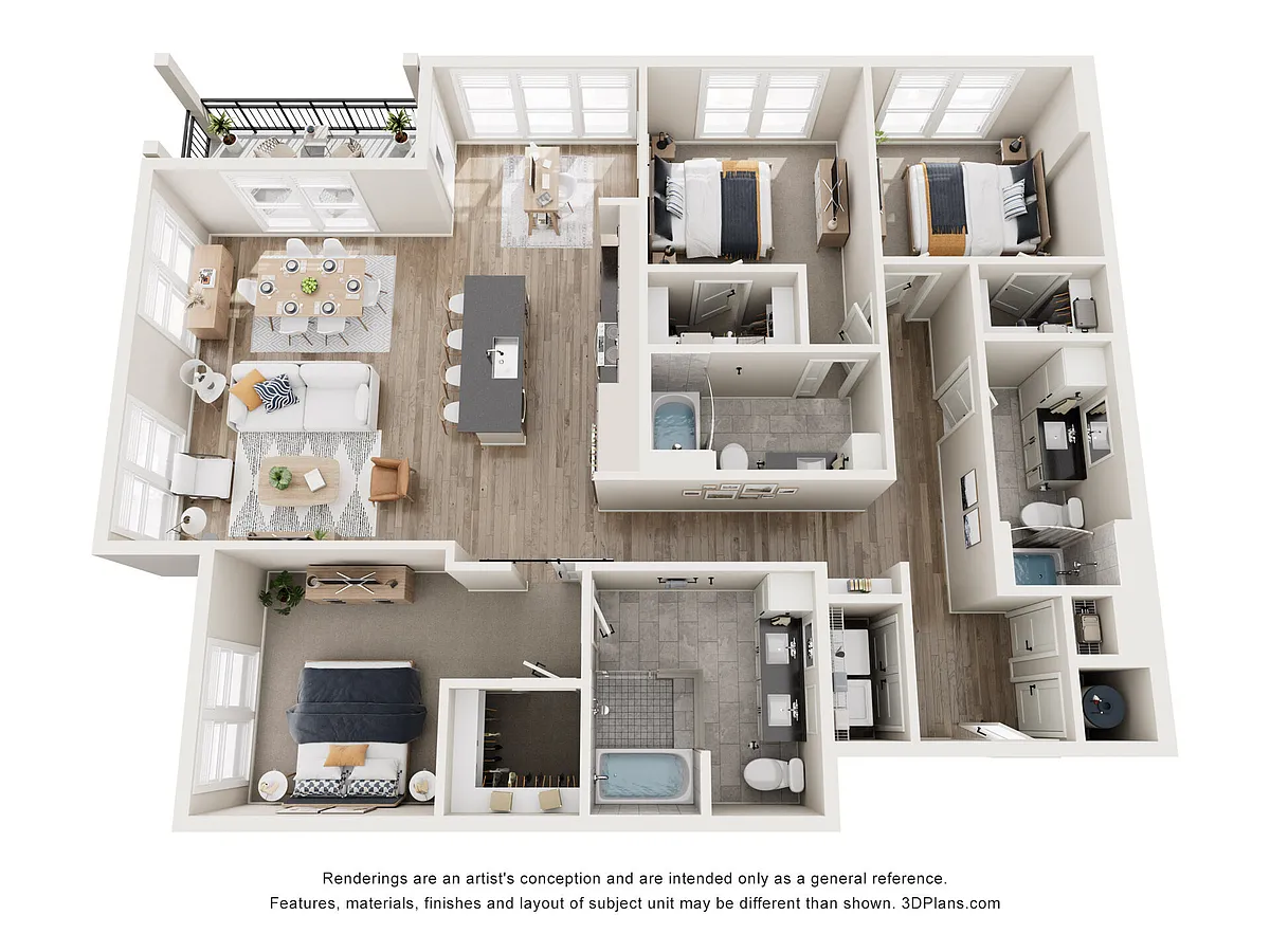 Floor plan C1