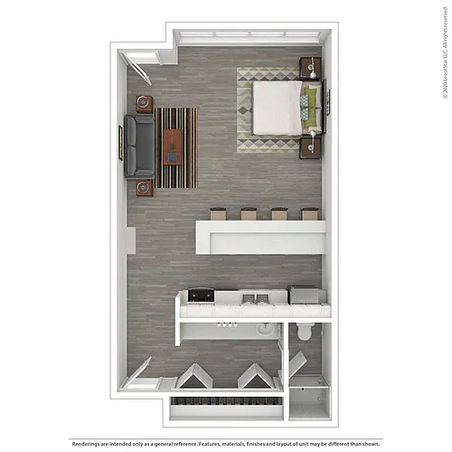 Floor plan STUDIO
