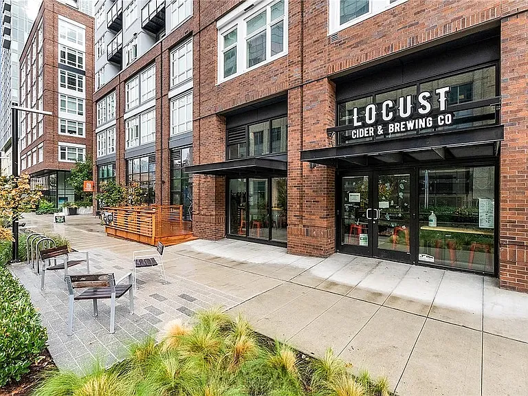 Locust Cider and Brewing Company and Locust Cider and Brewing Company around the corner