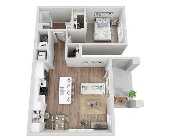 Floor plan 1B