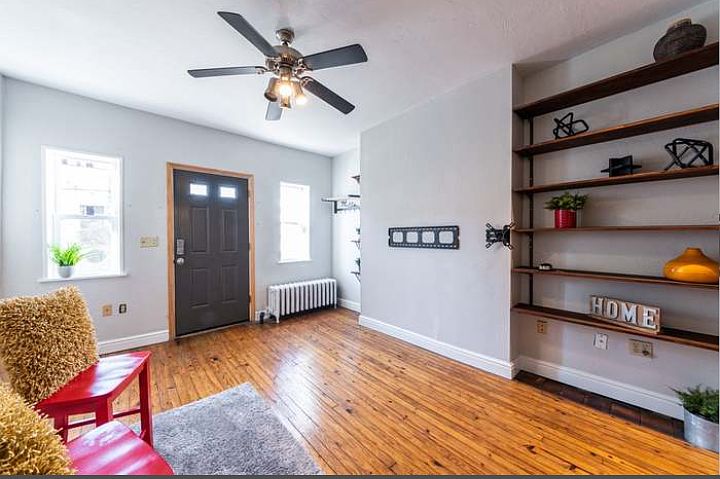 Front door/ living room