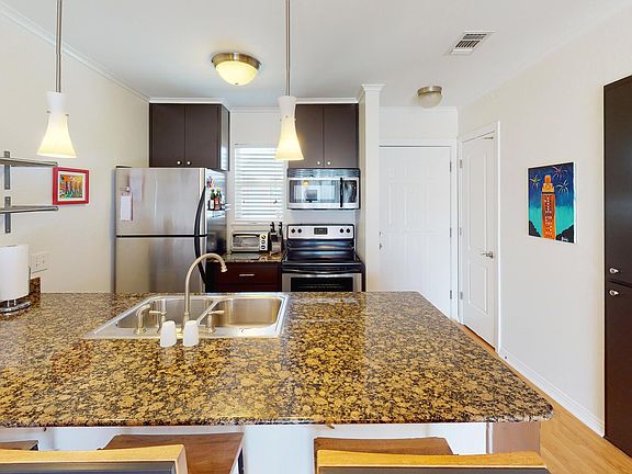 Fully stocked kitchen