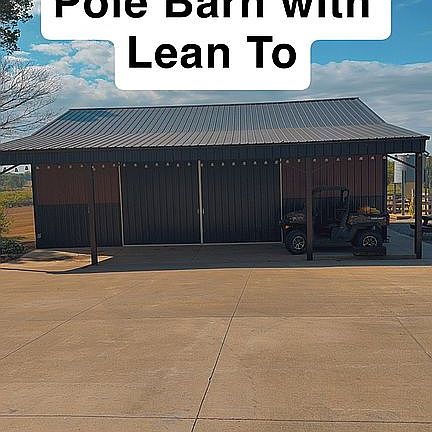 Pole barn - electric/water