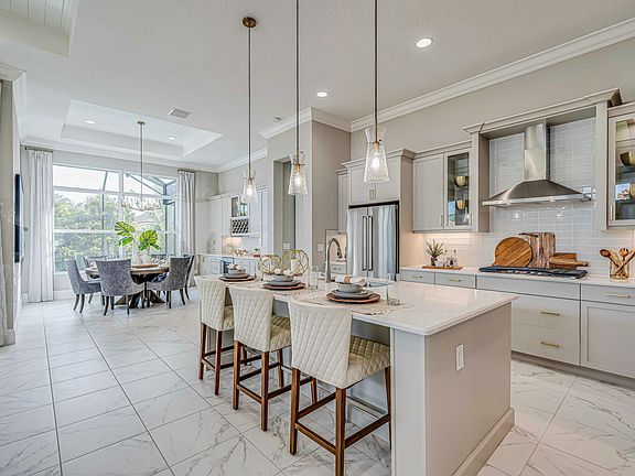 Kitchen to Dining Cypress Model