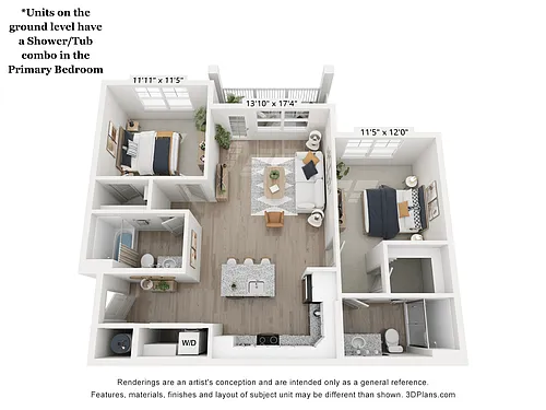 Floor plan B1