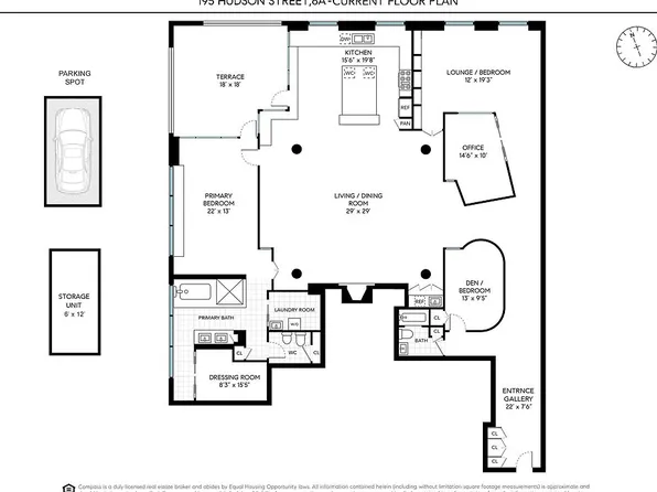 195 Hudson St APT 6A, New York, NY 10013