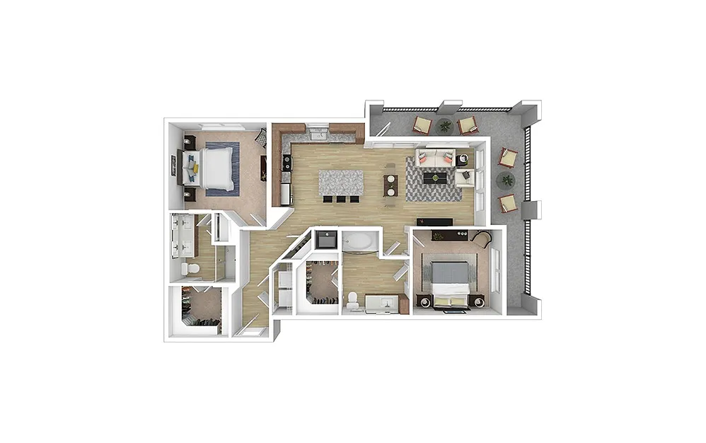 Floor plan Peak