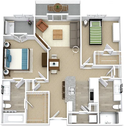 Floor plan The Hawthorne