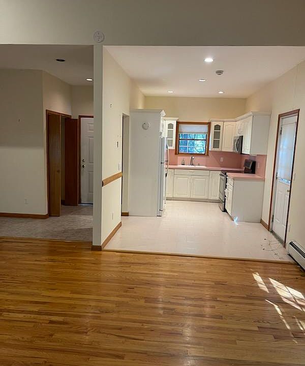 Kitchen and entryway
