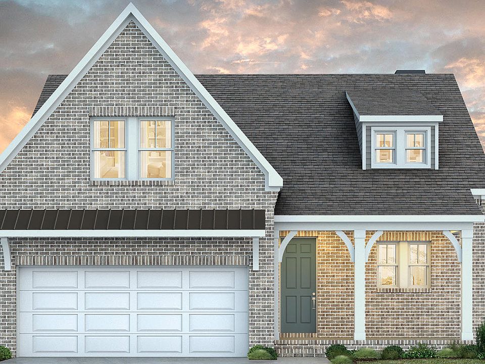 Bryan A - Brick Front Elevation