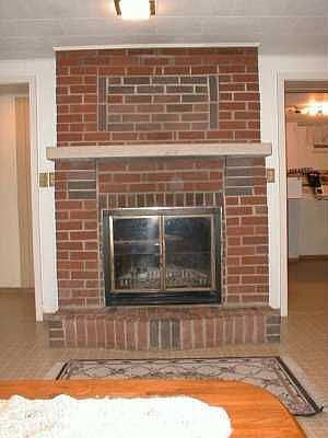 Basement Fireplace