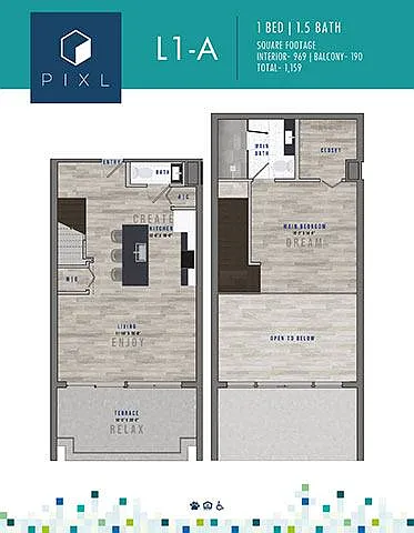 Floor plan L1-A