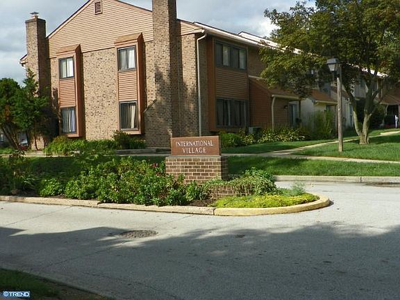 Entrance to International Village at 22 Fitzwatertown Road.