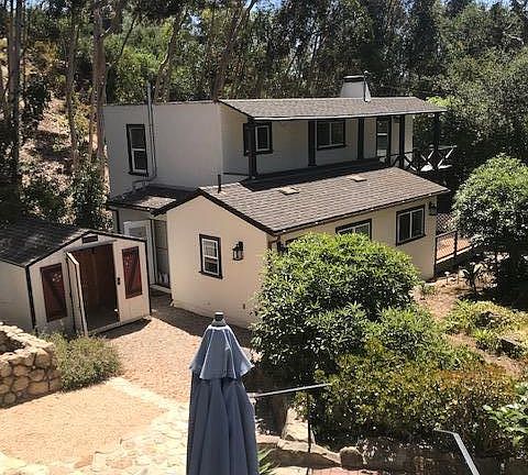 View of 1234 Nopal B, storage shed, laundry room to the right